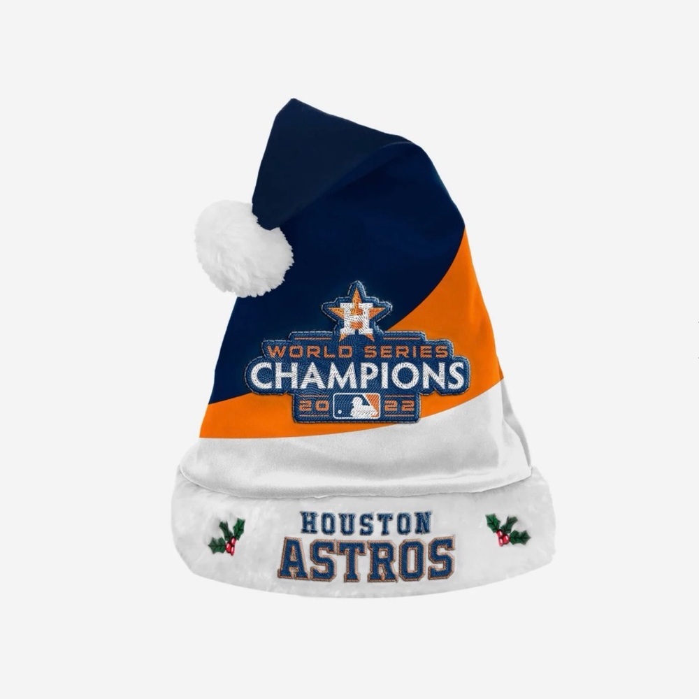 Houston Astros 2022 World Series Champions Basic Santa Hat